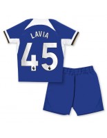 Chelsea Romeo Lavia #45 Kotipaita Lasten 2023-24 Lyhythihainen (+ shortsit)